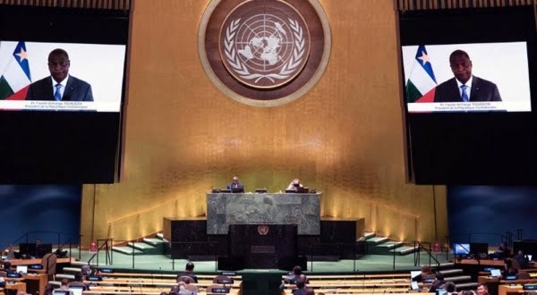 CAR president calls for better representation of Africa on Security Council