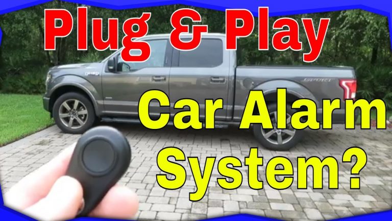 Technaxx TX-100 DIY Plug and Play Install Car Alarm System