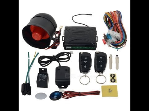how to install car security remote system in Suzuki mehran Khyber VXR -YouTube Urdu/Hindi