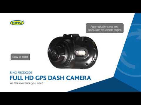 Ring Dash Cam In Car Security Camera FULL HD with GPS DC200