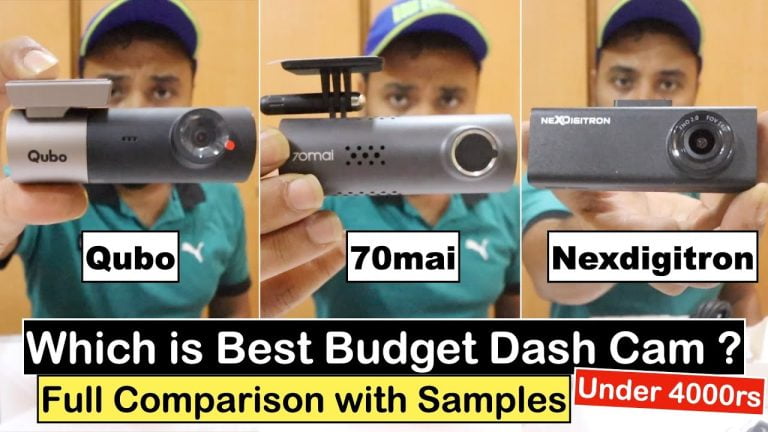 BEST BUDGET Car Dash-Cam Comparison Under 4000Rs | Qubo vs 70mai vs Nexdigitron | Which To Buy ?