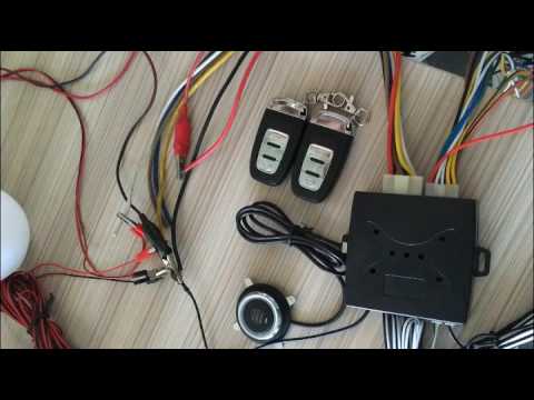 cardot smart car security alarm immobilizer ignition start stop button